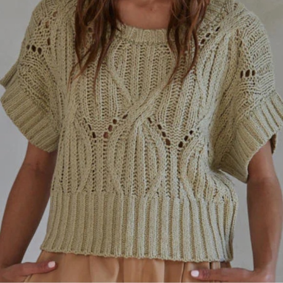 By Together Sweaters - By‎ Together Olive Knit Sweater